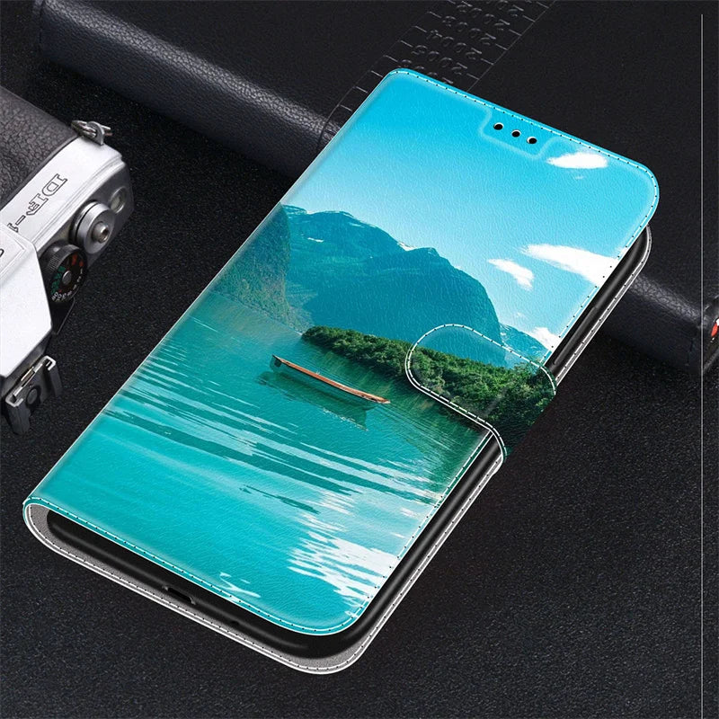 Coque i17 SE 2022 pour iPhone 17 16 15 14 13 12 11 Pro Max 17 Air 16E 15 Plus – Nouvelle Coque Peinte en Cuir pour Téléphone – Étui de Protection