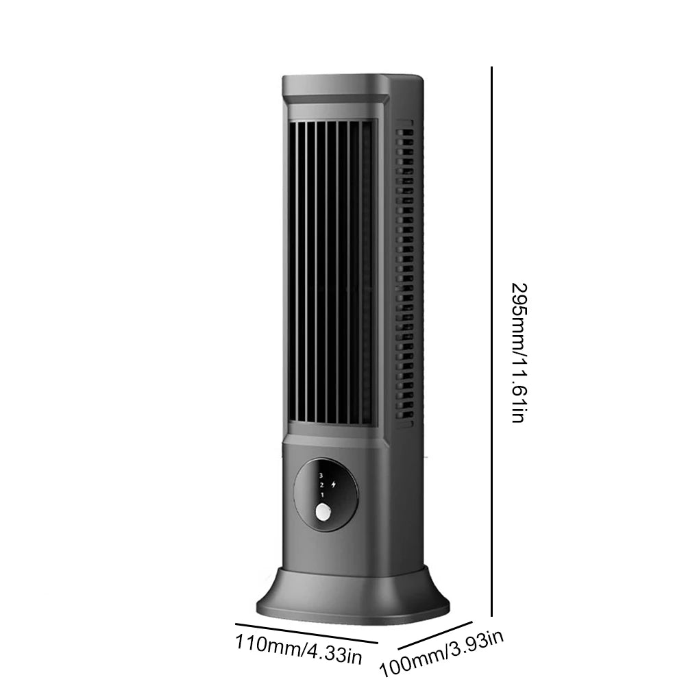 Ventilateur tour Portable, refroidissement Vertical et Horizontal, tour de bureau, ventilateur électrique Rechargeable par USB, climatiseur pour le bureau et la maison