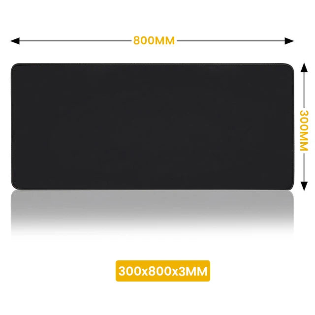 Tapis de souris noir longue vitesse, tapis de souris, Polymères informatiques, Salle de jeu, ouvertement, Grand, Table, Mignon, Accessoire de bureau, Livraison gratuite, média