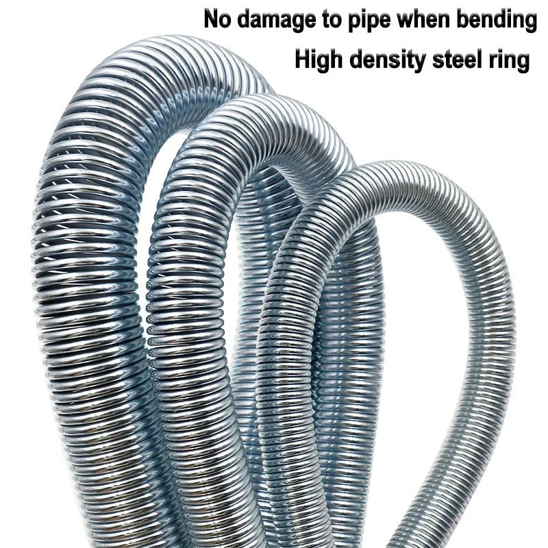 Cintreuses de tubes en cuivre à ressort de Style extérieur Premium, 5 pièces, tuyau de ligne de pliage interne pliable manuel pour O.D. Tuyaux de 1/4" à 5/8"