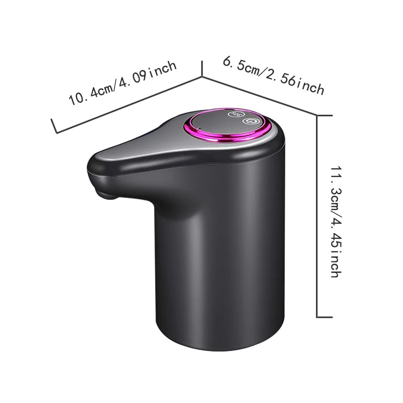 Distributeur d'eau électrique, machine à eau potable automatique intelligente pour eau en bouteille et purifiée, chargement USB