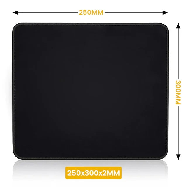 Tapis de souris noir longue vitesse, tapis de souris, Polymères informatiques, Salle de jeu, ouvertement, Grand, Table, Mignon, Accessoire de bureau, Livraison gratuite, média