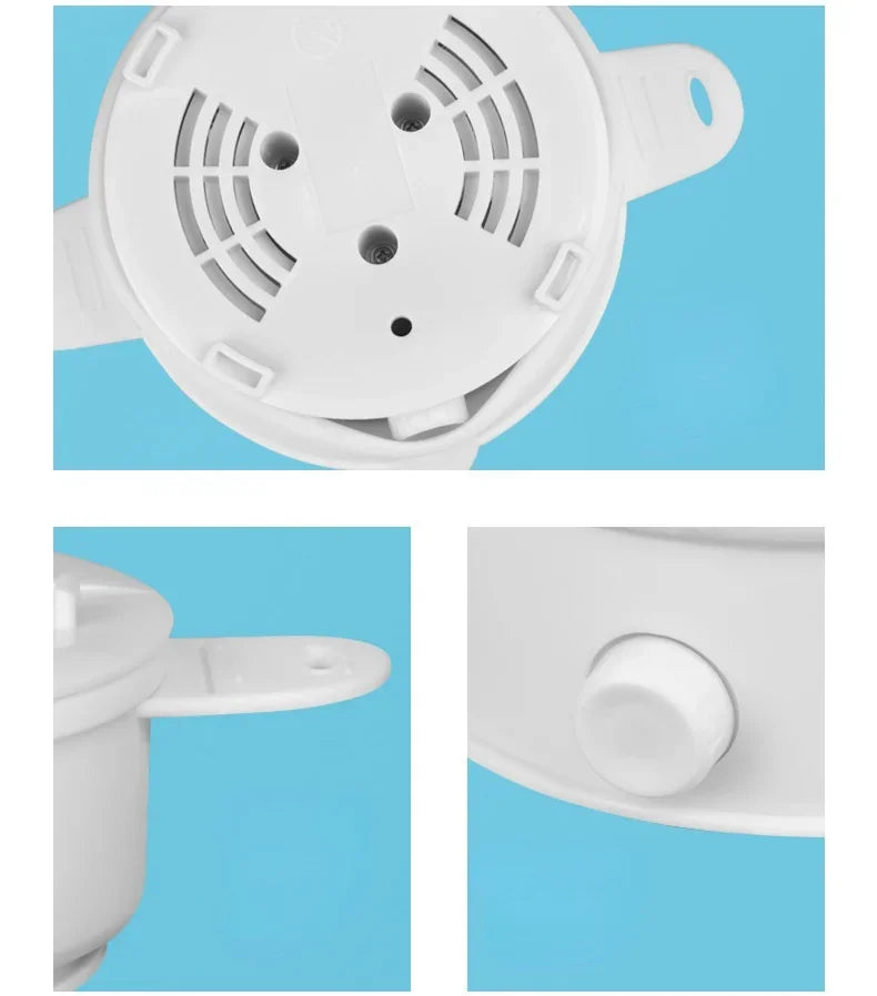 Cuiseur électrique pliant multifonction, Mini riz chaud, dortoir d'étudiants, nouilles pour cuisine, maison, voyage, EU 800w