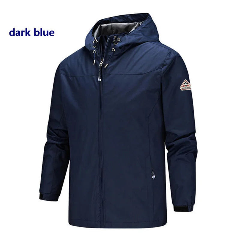 Printemps automne Softshell coupe-vent motif de broderie hommes/femmes veste à glissière coupe-vent en plein air alpinisme sport pour manteau