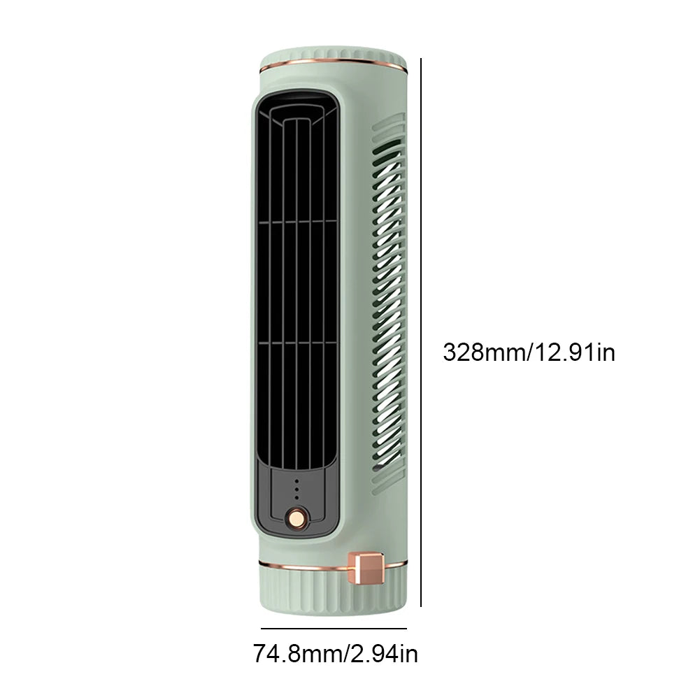 Ventilateur tour Portable, refroidissement Vertical et Horizontal, tour de bureau, ventilateur électrique Rechargeable par USB, climatiseur pour le bureau et la maison
