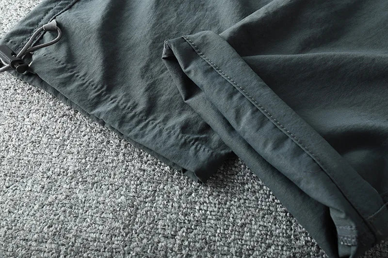 Pantalon cargo multi-poches pour homme, coupe-vent, imperméable, équipement de chasse, trekking, printemps, extérieur, skip fjj