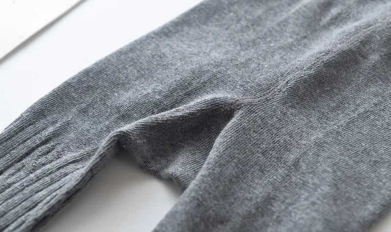 Collants tricotés en maille pour bébés filles, mignons, en coton, taille haute, respirants, pour tout-petits de 0 à 6 ans, printemps-automne