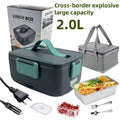Microdata 1,5 L 60 W Boîte à déjeuner électrique Chauffage Boîte à déjeuner Chauffe-plats portable
