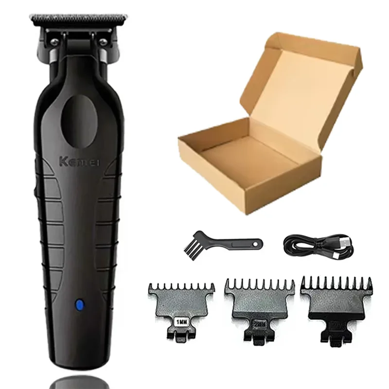 Kemei Kit de tondeuse à cheveux originale KM-2296 KM-2299 KM-T95 tondeuse à cheveux électrique Rechargeable barbier rasoir professionnel pour hommes