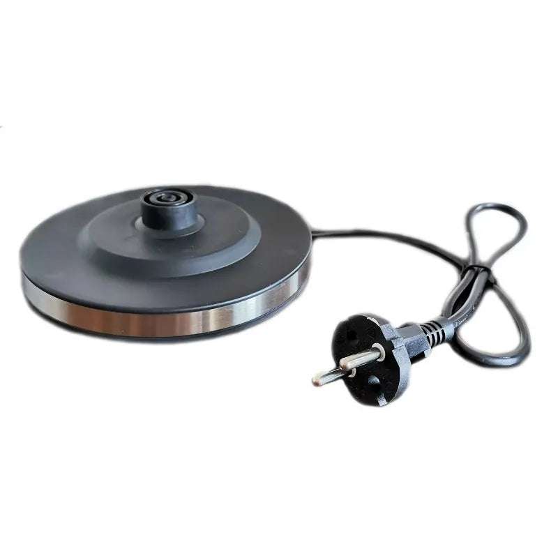 Bouilloire électrique en verre de 2 L - Théière sans fil en borosilicate avec base chauffante, chauffe-eau, indicateur LED, arrêt automatique