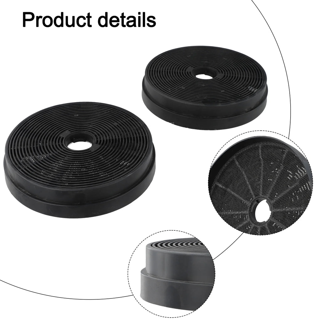 2 pièces filtres à charbon actif pour hotte de cuisine domestique 175mm * 175mm * 35mm filtre à charbon actif pour hotte de cuisine