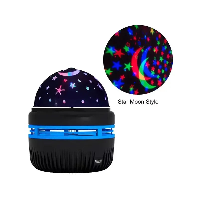 LED ciel étoilé veilleuses USB projecteur lampe boule magique lune étoile lumières de noël maison chambre atmosphère décorations