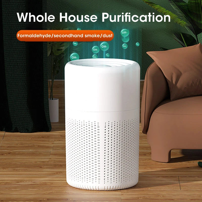 Purificateur d'air Portable purificateur d'air domestique Mini purificateur d'air de bureau avec filtre HEPA désodorisant purificateur d'air pour le bureau à domicile