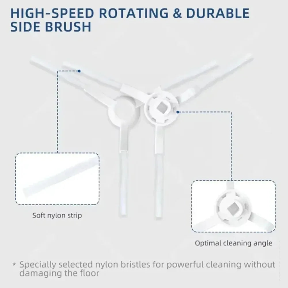 Pour aspirateur Robot Xiaomi Mi Mop 2S/Mop P/Mop Pro/XMSTJQR2S/STYTJ02YM, brosse latérale principale, filtre Hepa, pièces de rechange