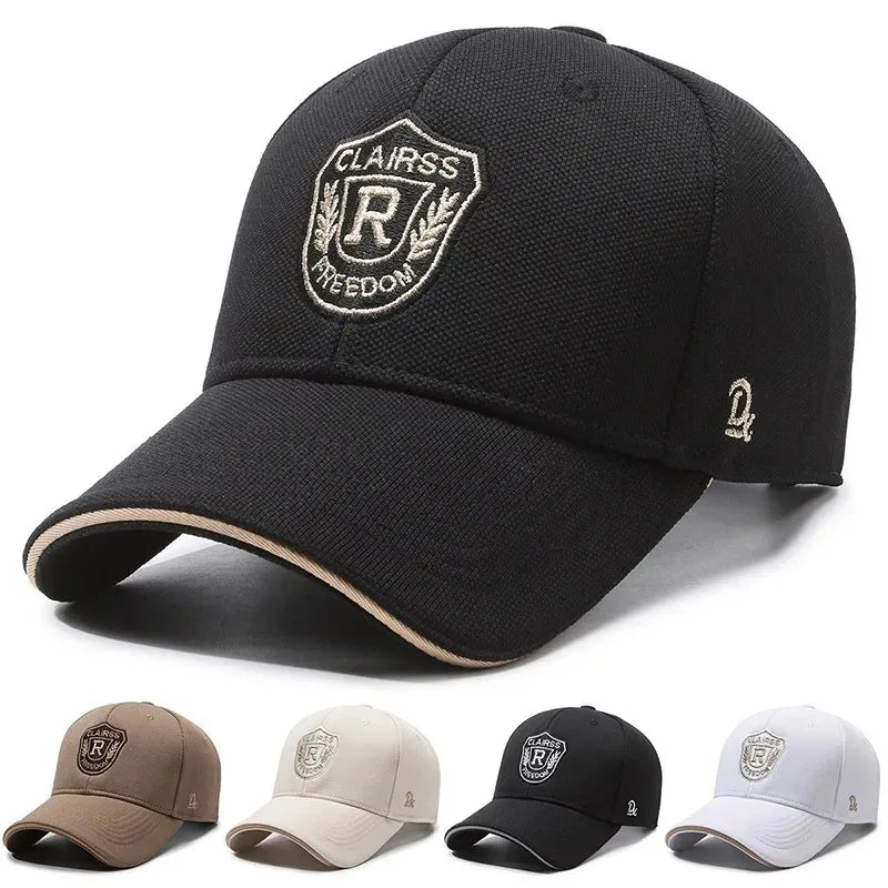 Casquette de Baseball brodée pour hommes, chapeau de soleil pour Sports de plein air, loisirs, européen et américain, nouvelle collection printemps et automne