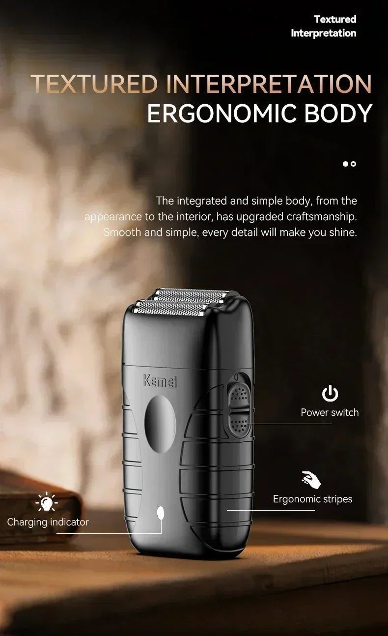 Kemei Kit de tondeuse à cheveux originale KM-2296 KM-2299 KM-T95 tondeuse à cheveux électrique Rechargeable barbier rasoir professionnel pour hommes