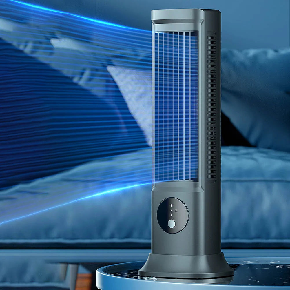 Ventilateur tour Portable, refroidissement Vertical et Horizontal, tour de bureau, ventilateur électrique Rechargeable par USB, climatiseur pour le bureau et la maison