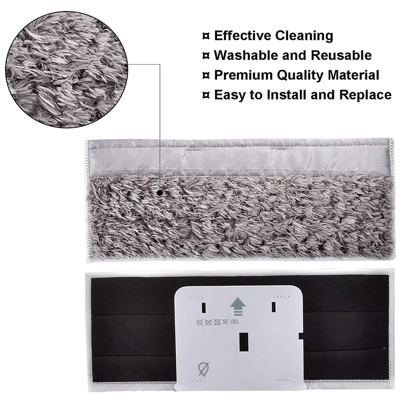 Pour aspirateur Robot iRobot Braava Jet M6, nettoyage humide et sec, chiffons de nettoyage, tampons, accessoires de remplacement, pièces lavables