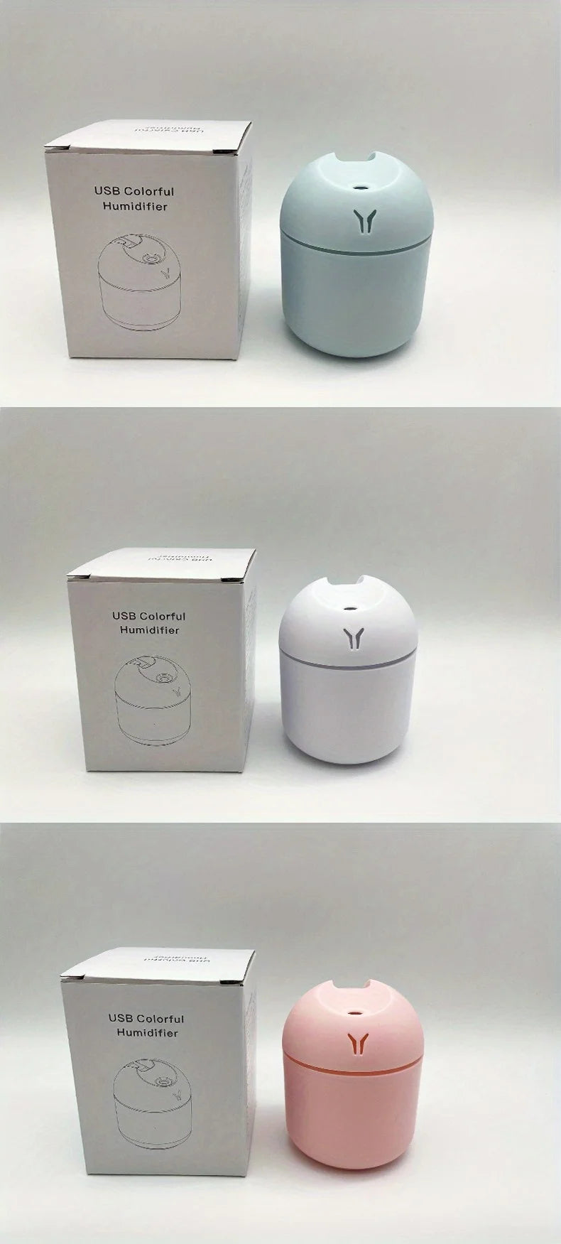 Diffuseur d'aromathérapie portable – Humidificateur USB compact pour l'air sec, le soulagement du stress et la mise au point, convient au porte-gobelet ou au sac pour ordinateur portable
