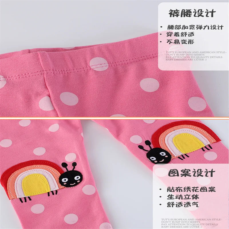 Saut mètres 2-7T fraise bébé filles Leggings vêtements crayon pantalon vente chaude Leggings pantalon nouveau printemps automne vêtements