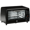 Homcom Four Électrique De Table 10 L 750W Température 230 ℃     36,5X26X22 cm Noir