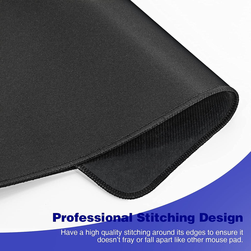 XXL noir tapis de souris tapis de souris de jeu grand tapis de souris Gamer Mause tapis PC tapis de bureau clavier tapis de souris d'ordinateur