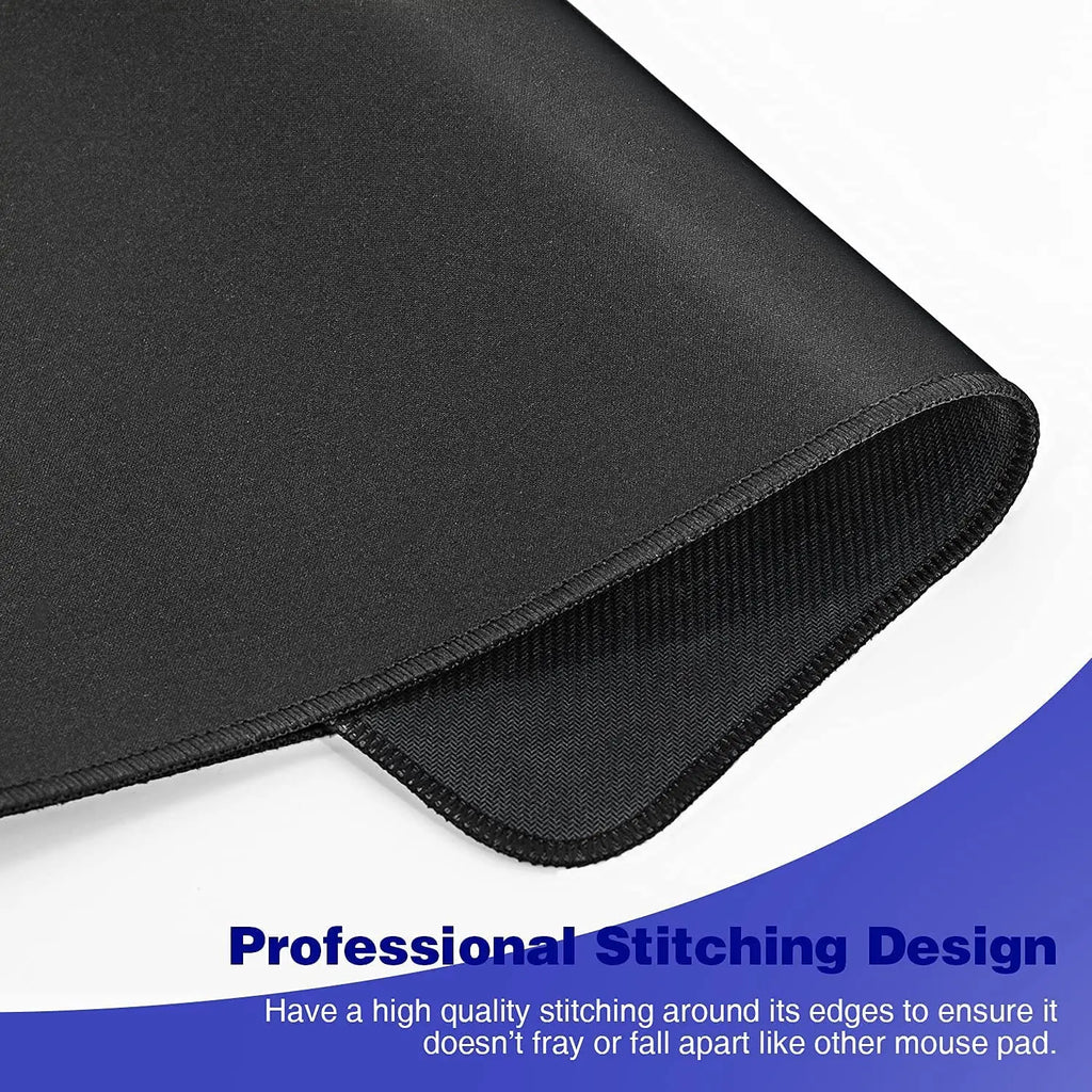XXL noir tapis de souris tapis de souris de jeu grand tapis de souris Gamer Mause tapis PC tapis de bureau clavier tapis de souris d'ordinateur