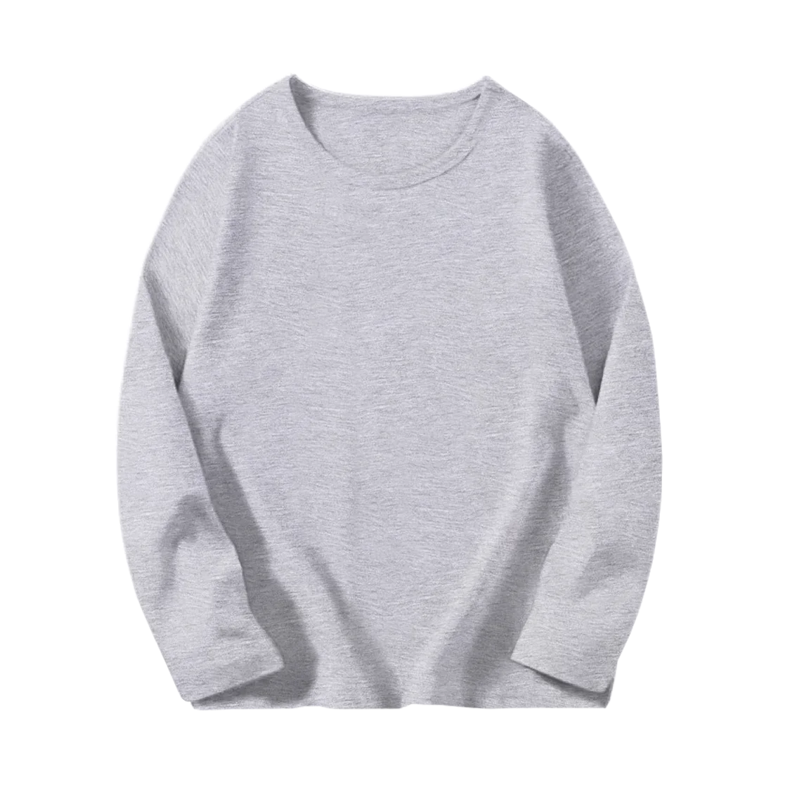 8 couleurs enfants coton à manches longues col rond t-shirt garçons fille printemps automne mince Tops basiques adolescent 6 8 10 12 ans