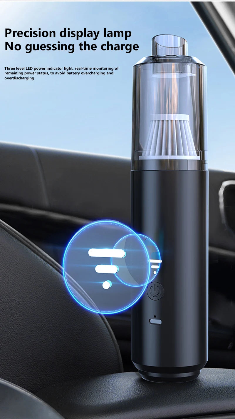 Youpin collecteur de poussière aspirateur Portable aspiration puissante électrique sans fil maison intelligente nettoyage voiture aspirateur 2025 nouveau