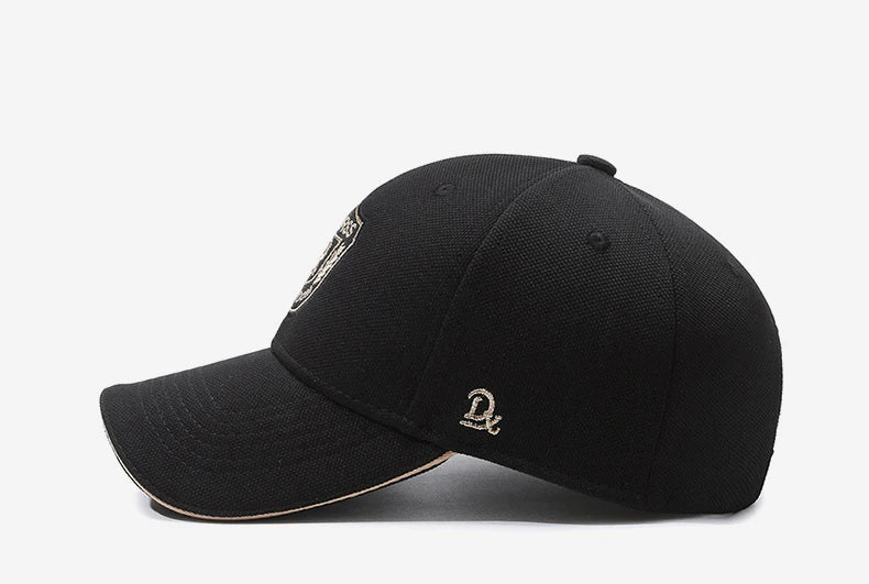 Casquette de Baseball brodée pour hommes, chapeau de soleil pour Sports de plein air, loisirs, européen et américain, nouvelle collection printemps et automne