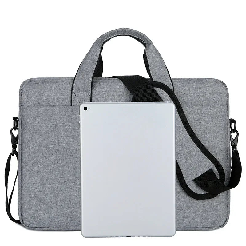 Sac pour ordinateur portable, sac à main à bandoulière, pochette pour ordinateur portable, porte-documents pour Macbook Air Pro HP Huawei Asus Dell Xiaomi de 14 15 17 pouces