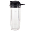 Pièces de rechange pour tasse et couvercle à emporter de 32 oz compatibles avec les mélangeurs NutriBullet Pro 1000, Combo et Select