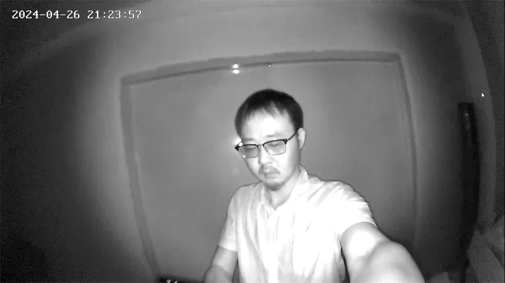 1080P Tuya vie intelligente maison visionneuse numérique Peepholes porte caméra oeil WiFi IR Vision nocturne porte oeil caméra Ir 5G 16mm plus petit