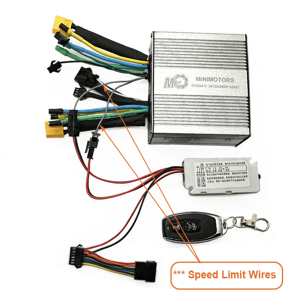 Limiteur de vitesse télécommandé Dualtron Speed Dualtron   Pince de verrouillage uniquement pour contrôleur de scooter Dualtron avec fils de limite de vitesse