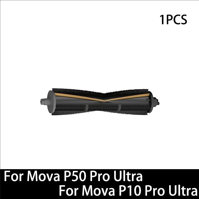 Pièces détachées pour robot aspirateur Mova P50 Pro Ultra / Mova P10 Pro Ultra : brosse principale, brosse latérale, filtre HEPA, chiffon de nettoyage, sac à poussière, accessoires