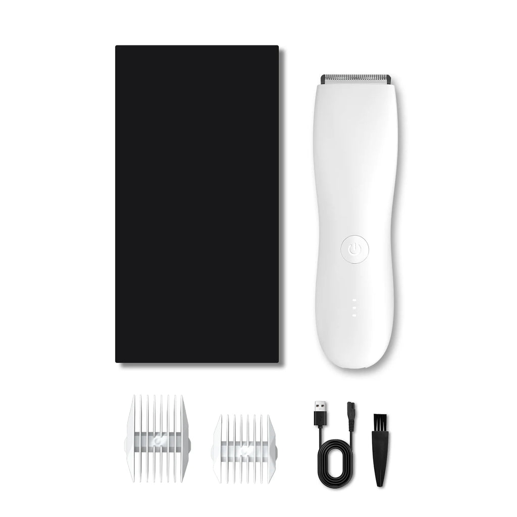 Tondeuse corporelle électrique rechargeable pour femmes et hommes, rasoir pour zones intimes, aisselles et corps, tondeuse bikini, épilateur