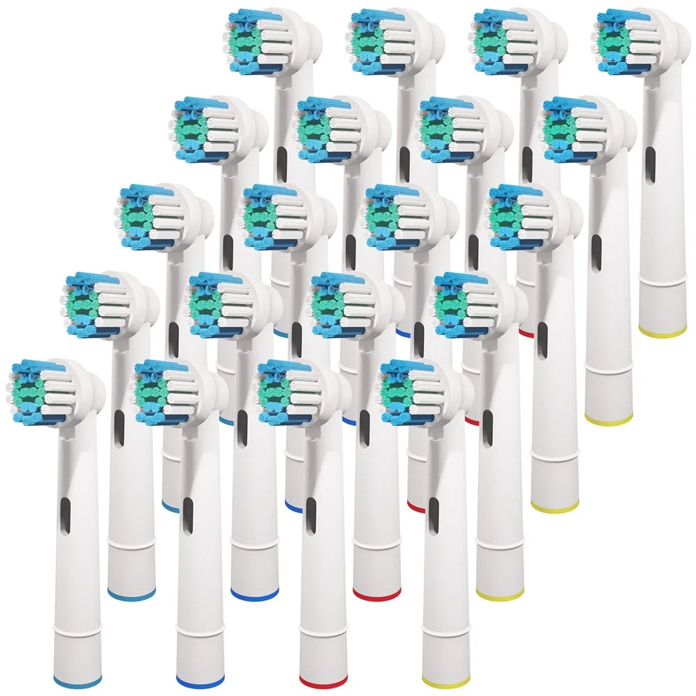 4/8/12/20x Compatible avec les têtes de brosse de rechange pour brosse à dents électrique Oral B, Recharges de têtes de brosse à dents professionnelles pour 1000 500
