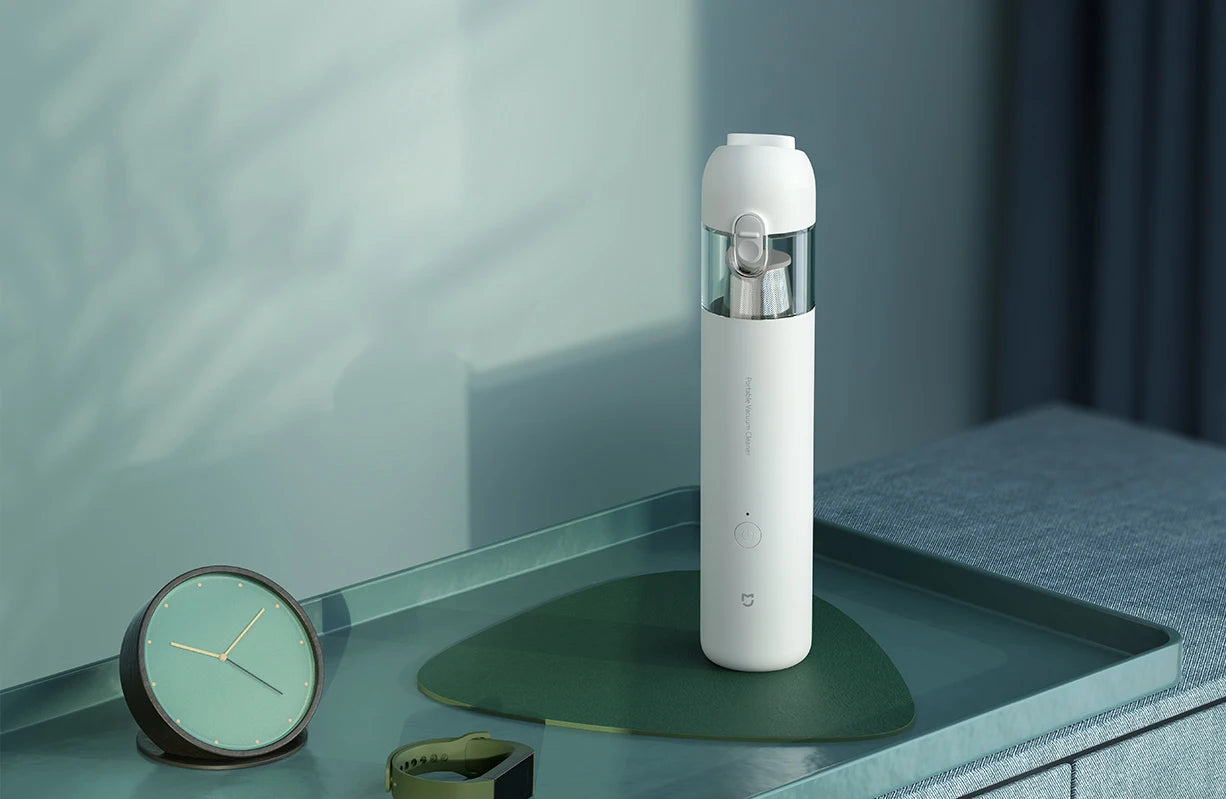 NOUVEAU Aspirateur portable MIJIA pour la maison et la voiture, mini aspirateur sans fil, collecteur de poussière, aspiration cyclonique 13000PA -CN