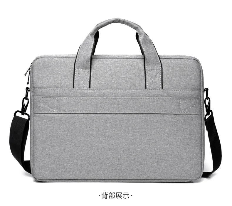Sac pour ordinateur portable, sac à main à bandoulière, pochette pour ordinateur portable, porte-documents pour Macbook Air Pro HP Huawei Asus Dell Xiaomi de 14 15 17 pouces