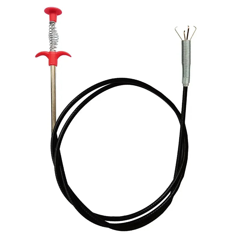 160 cm-300 cm outils à main flexibles 4 griffes outil de ramassage d'égout longue portée poignée à ressort grabber outils pour la maison