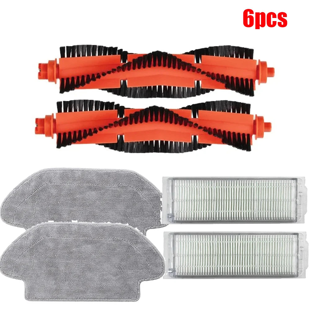 Pour aspirateur Robot Xiaomi Mi Mop 2S/Mop P/Mop Pro/XMSTJQR2S/STYTJ02YM, brosse latérale principale, filtre Hepa, pièces de rechange