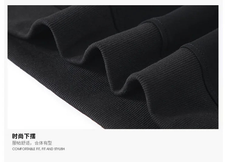 Sweat-Shirt à Demi Col Roulé pour Homme, Vêtement de Grande Taille, à Manches sulf, avec Fermeture Éclair, Adapté au Printemps et Automne, 10XL