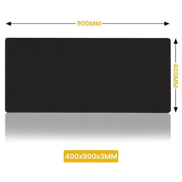 Tapis de souris noir longue vitesse, tapis de souris, Polymères informatiques, Salle de jeu, ouvertement, Grand, Table, Mignon, Accessoire de bureau, Livraison gratuite, média