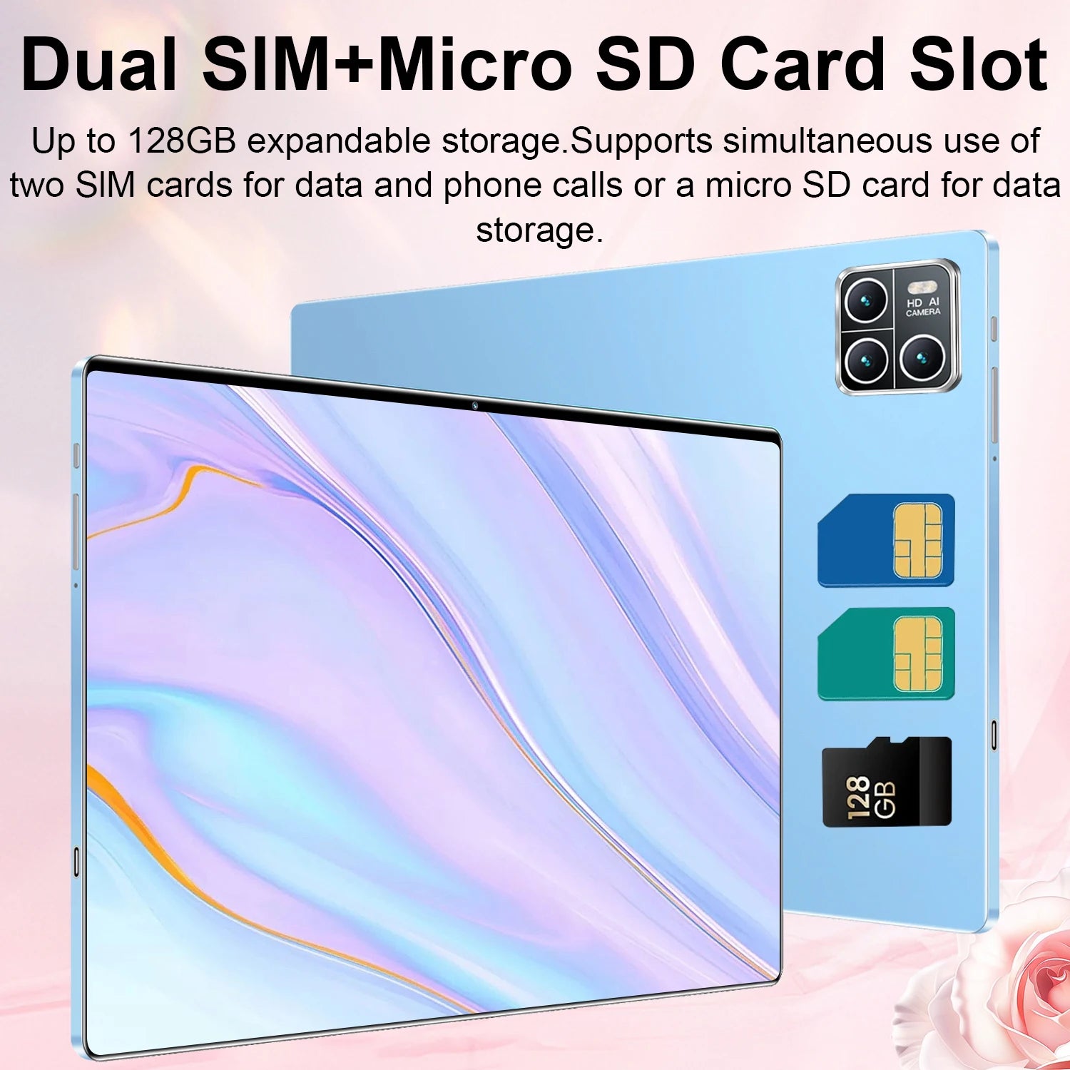 2025 Global nouvelle tablette 10.36 pouces Android 14 Pad 13 Pro 16GB 1TB Snapdragon 8 Gen2 4K HD 5G WIFI Bluetooth 20000mAh tablettes