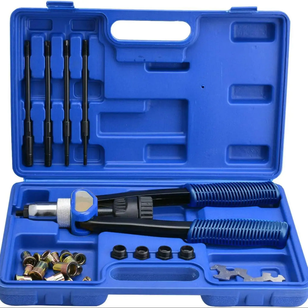 DayPlus-Jeu de Pinces à Écrou à Rivets, Pistolet à Écrous à Riveter RapDuty Hand Rivcirculation, 150 kg en M5, M6, M8, M10, M12