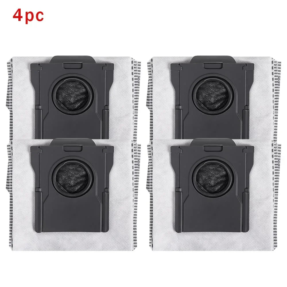 Chiffons de nettoyage, sacs à poussière pour Dreame X50 Pro/X50 Ultra/X50 Master/L40S Pro Ultra/L50 Pro Ultra/MOVA V50 Ultra, brosses principales et latérales, filtres