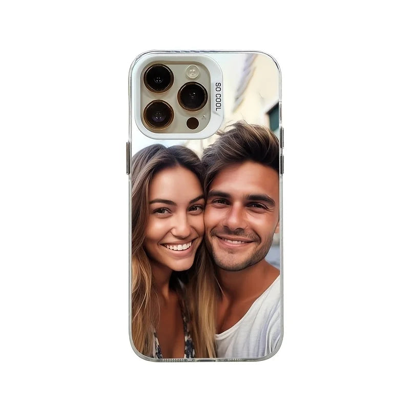 Coque arrière antichoc IMD personnalisée, design photo, pour iPhone 16 15 14 13 12 11Pro Max Mini SE 2020 2022 XS XR 7 8 Plus