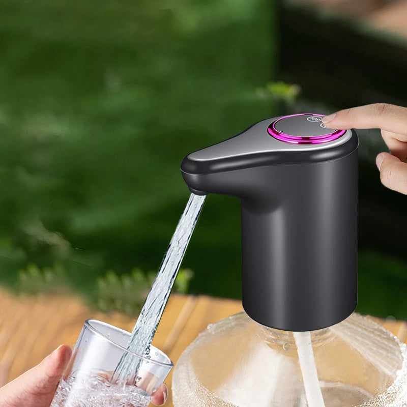 Distributeur d'eau électrique, machine à eau potable automatique intelligente pour eau en bouteille et purifiée, chargement USB