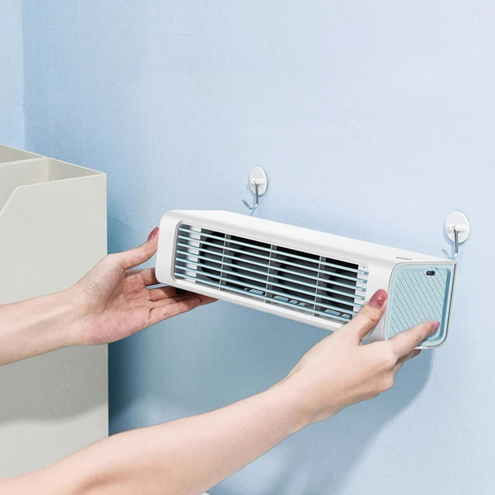 Ventilateur tour Portable sans feuilles, refroidisseur d'air 4000mAh, ventilateur de bureau, climatiseur sans lame à 3 vitesses, ventilateur sur pied pour chambre à coucher et salon