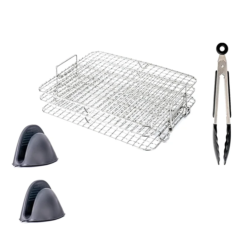 A25UAir support de friteuse pour friteuse à Air Ninja Foodi Grill XL, support de déshydrateur multicouche grille à pain grillé accessoires de friteuse à Air
